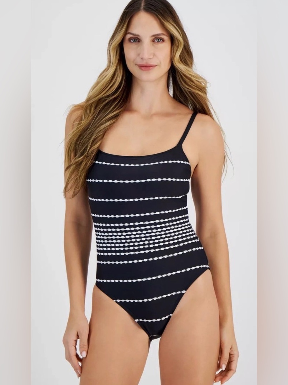 NWT La Blanca Women’s City Lights One Piece Swimsuit Size 12